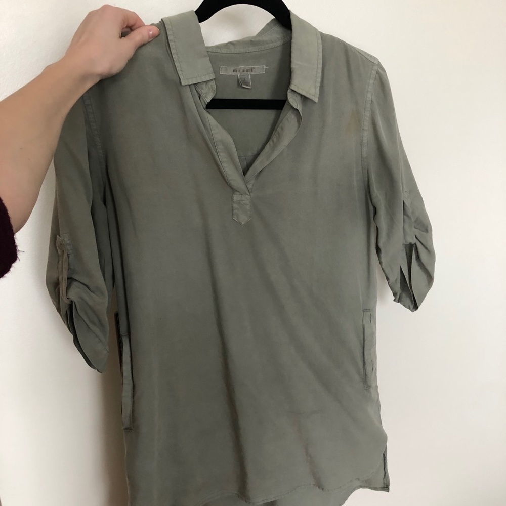 Long sleeve blouse